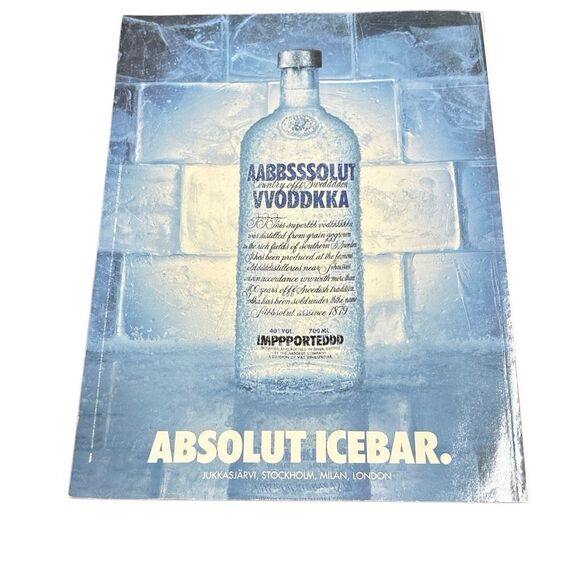 IceHotel Absolute Icebar Y2K Magazine Sweden Ephemera - Picture 2 of 4